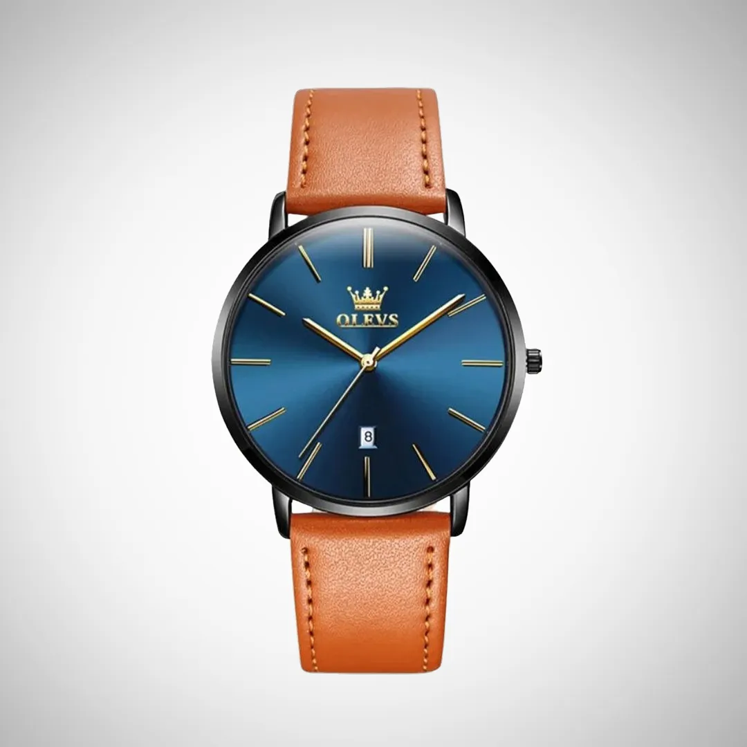 Roger Ultra Thin Minimalist Wrist Watch