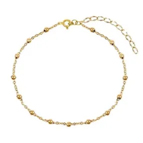 Satellite Chain Anklet - J & Co
