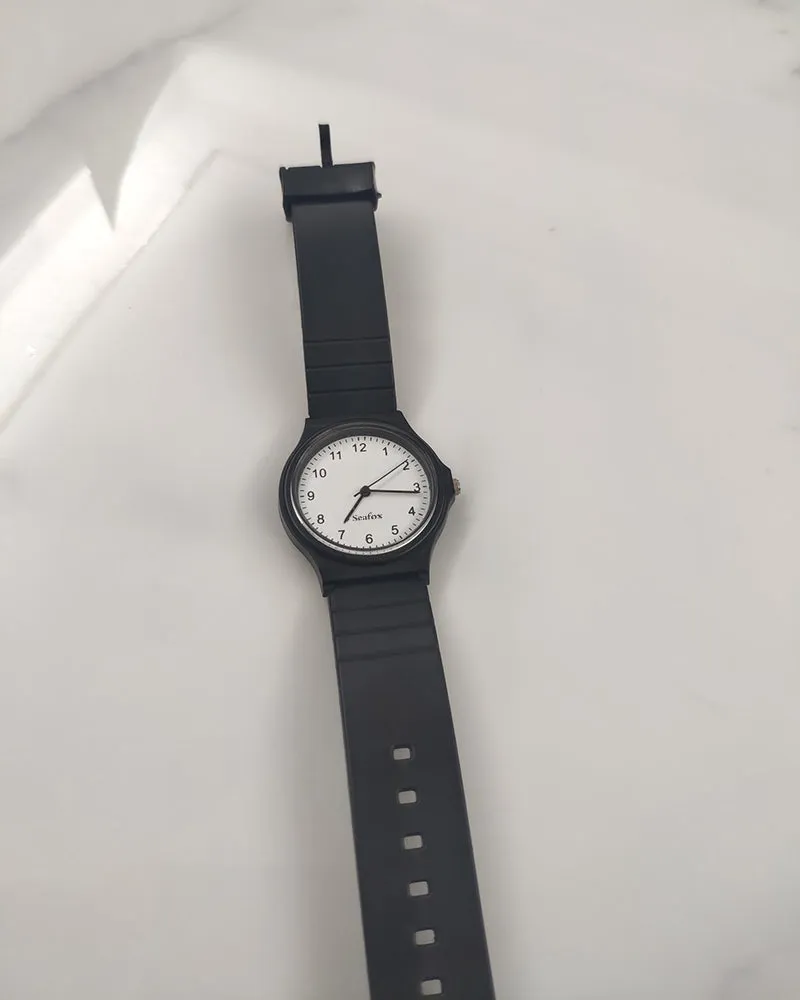 Seafox watch, Waterproof Quartz Watches with Date Dial Stainless Steel Ceramic Bracelet Casual Business Dress Wrist Watch for Ladies Girls