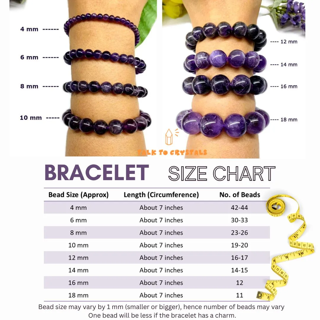 Seven Chakra Stones Bracelet  (Grounding and Balance)
