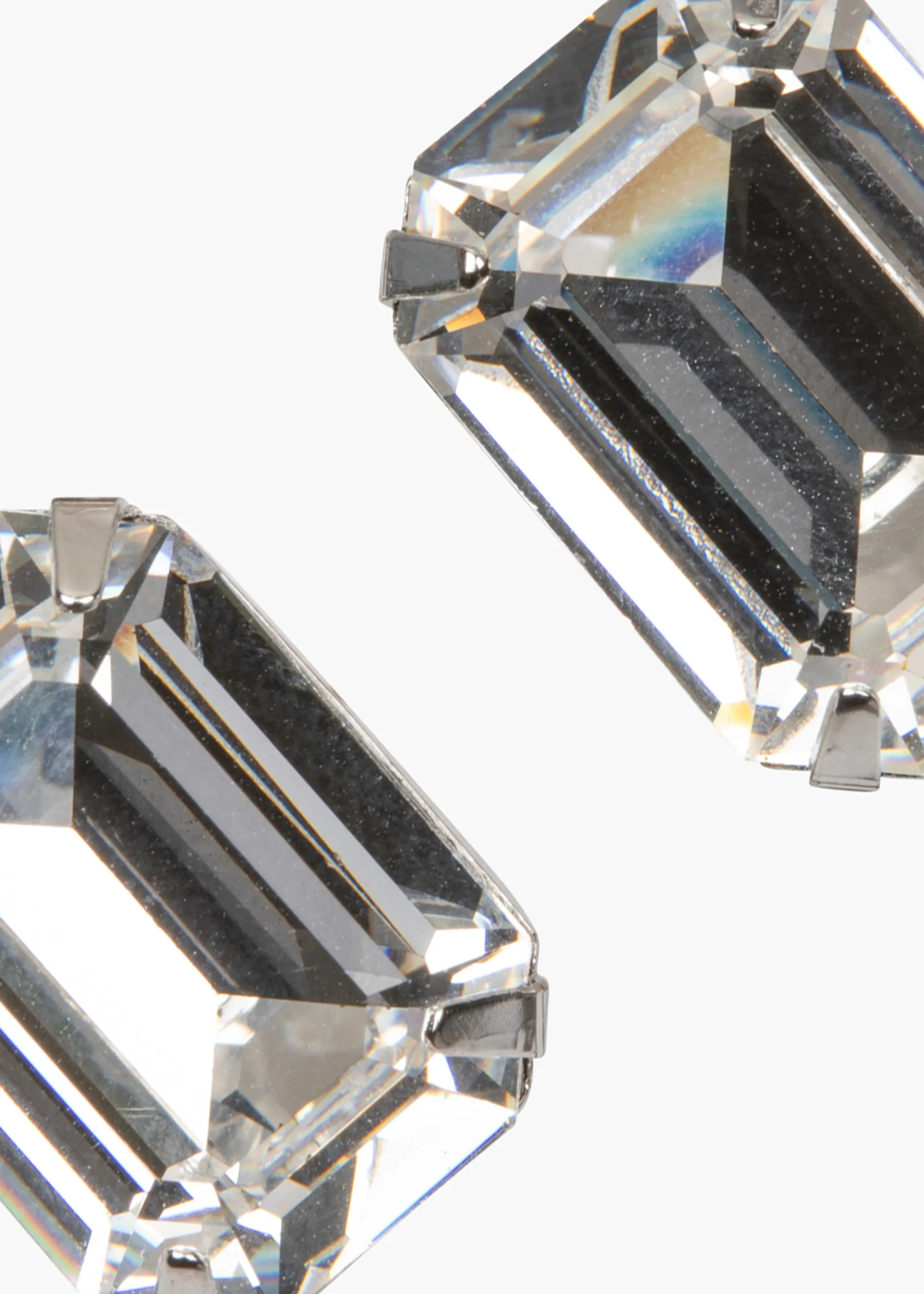 Shiloh Stud Earrings -- Crystal