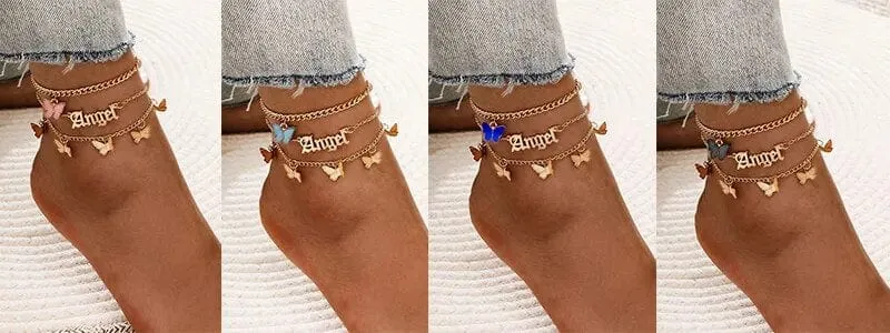 Skye Multi-Layer Anklet