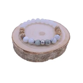 Snow Quartz Bracelet - "Calming Clarity" Energy Bracelet
