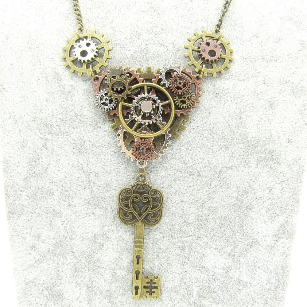 Steampunk Key Necklace