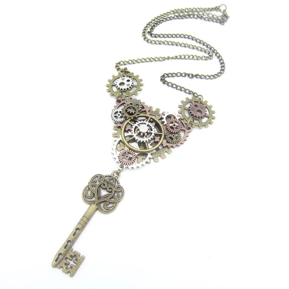 Steampunk Key Necklace