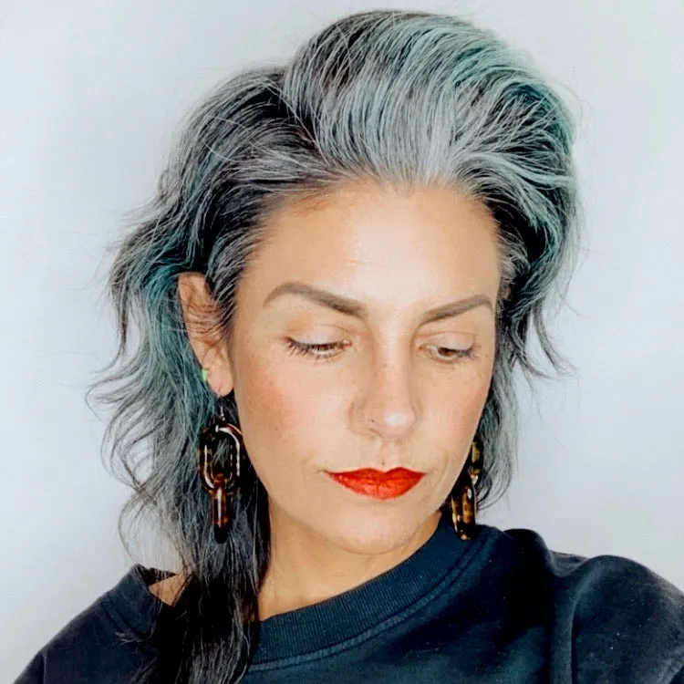 Tortoise Shell Acrylic 2 Link Earrings