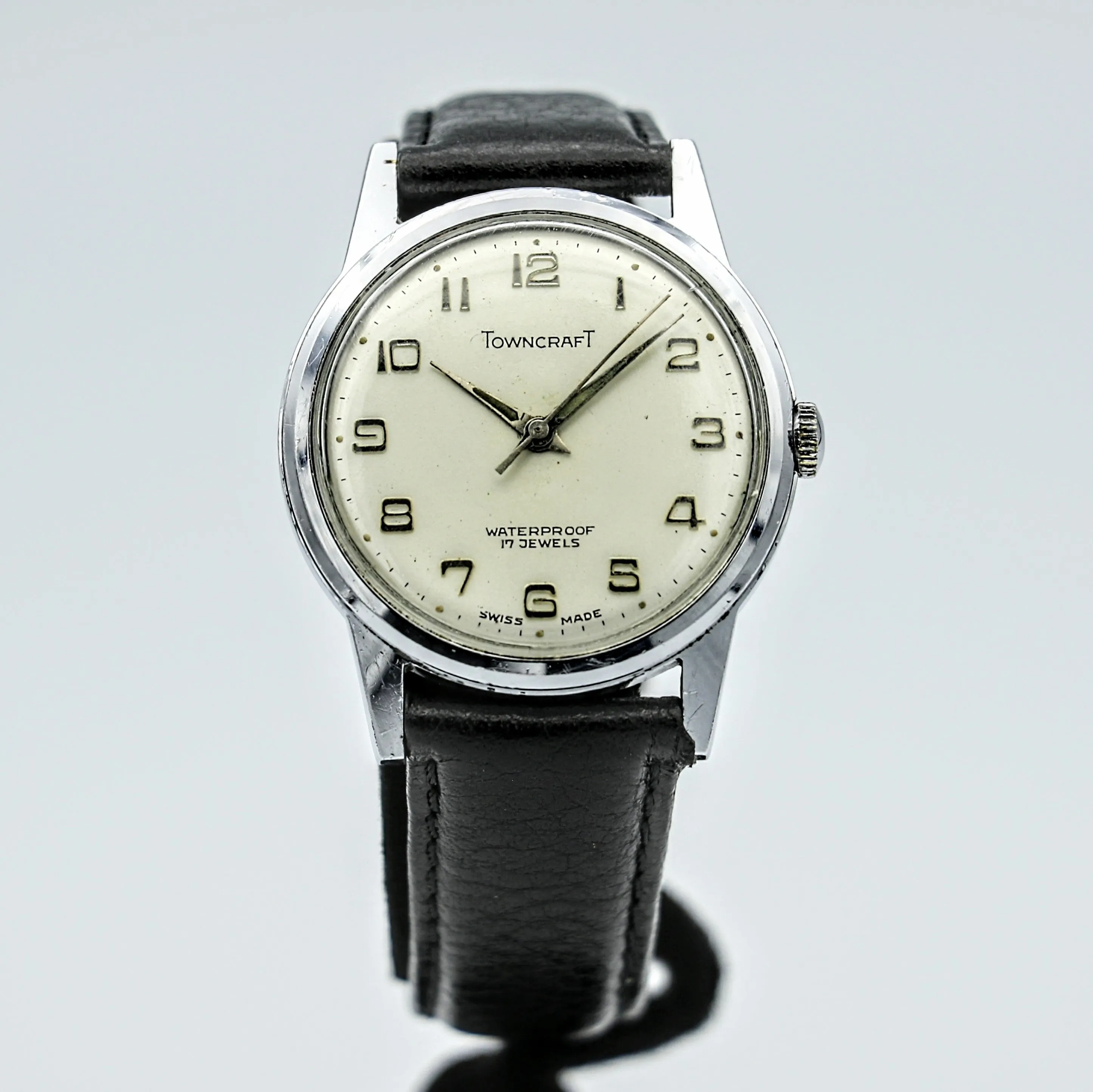 TOWNCRAFT by BASIS Watch Co. 17 Jewels 33mm Swiss Made Wristwatch