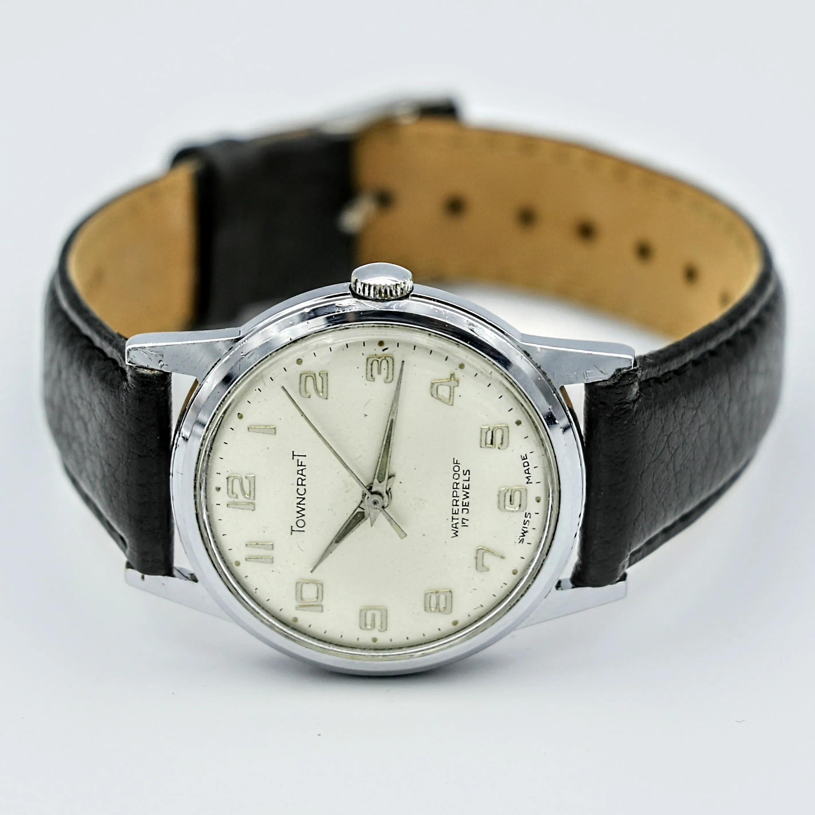 TOWNCRAFT by BASIS Watch Co. 17 Jewels 33mm Swiss Made Wristwatch