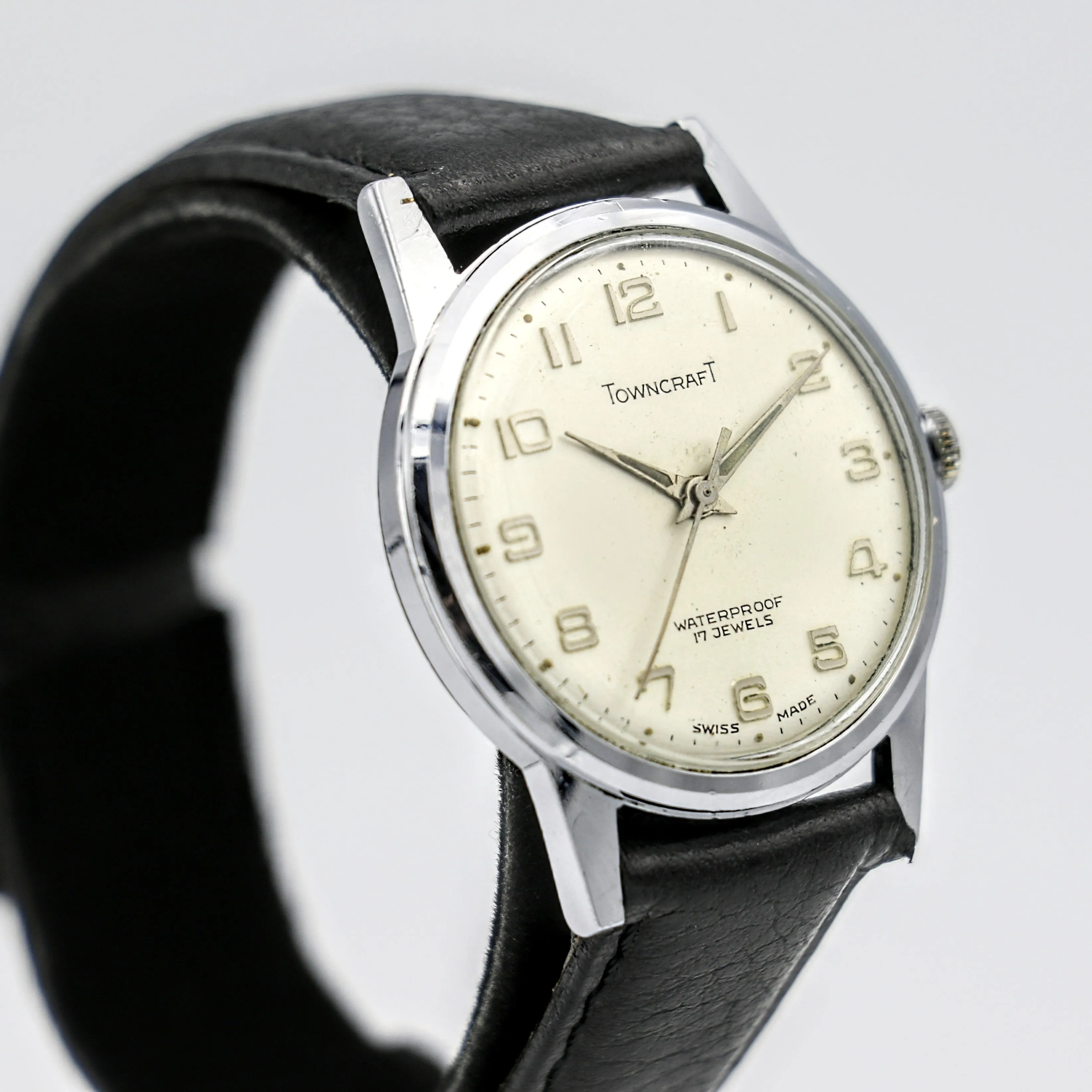 TOWNCRAFT by BASIS Watch Co. 17 Jewels 33mm Swiss Made Wristwatch