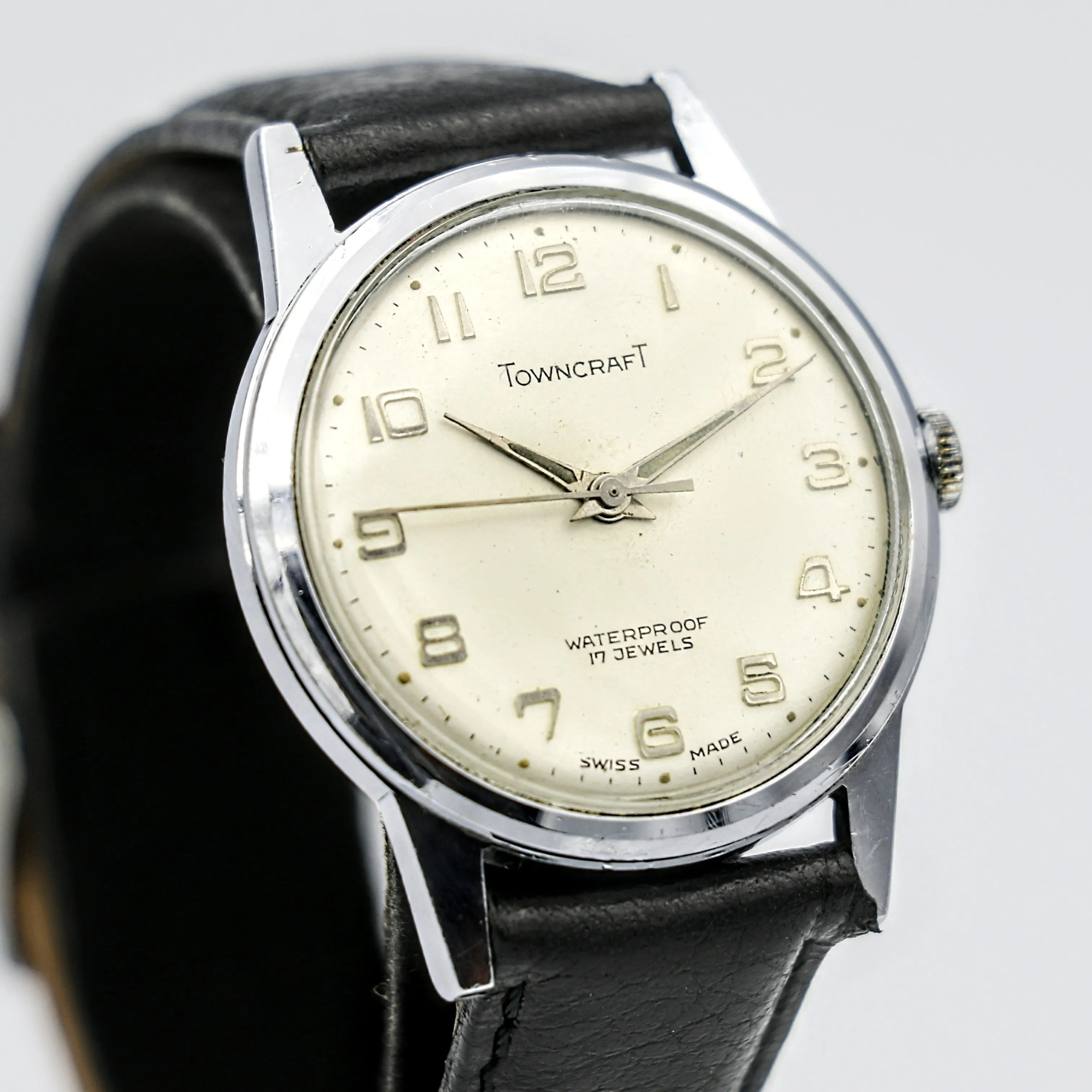 TOWNCRAFT by BASIS Watch Co. 17 Jewels 33mm Swiss Made Wristwatch