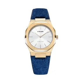 Ultra Thin Denim 34mm - Classic Denim