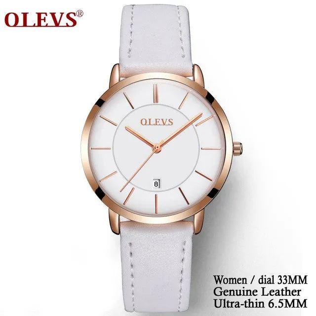 Ultra thin Men's & Womens Watches