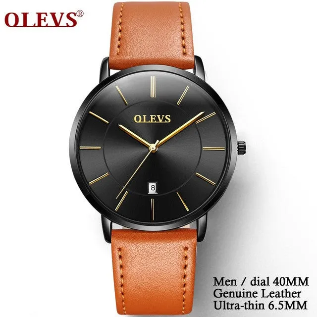 Ultra thin Men's & Womens Watches