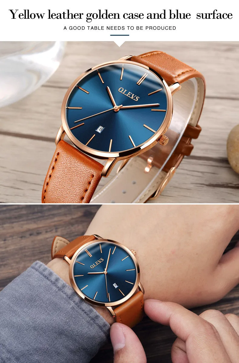 Ultra thin Men's & Womens Watches