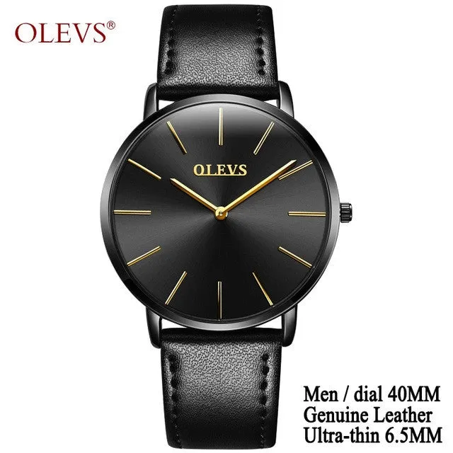 Ultra thin Men's & Womens Watches