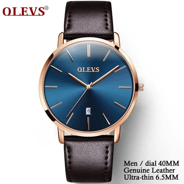 Ultra thin Men's & Womens Watches