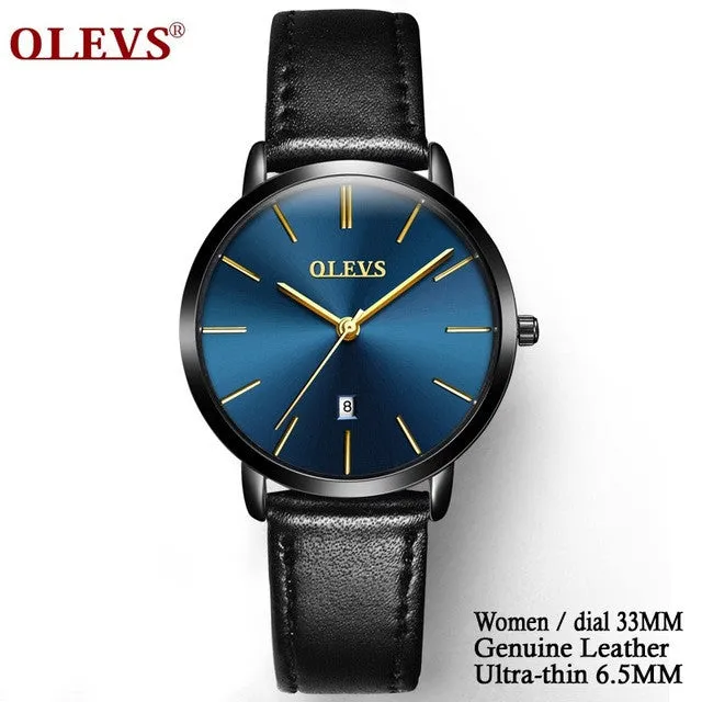 Ultra thin Men's & Womens Watches