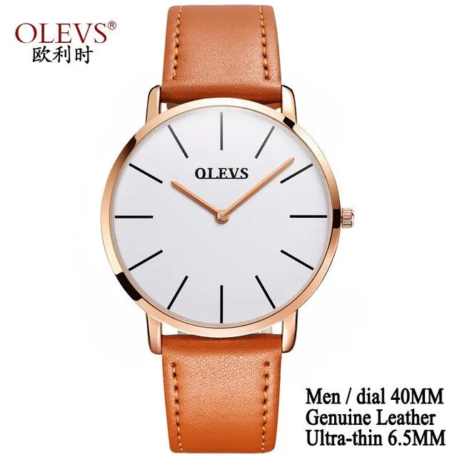 Ultra thin Men's & Womens Watches