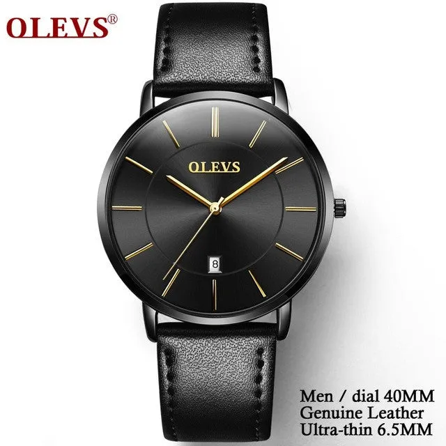 Ultra thin Men's & Womens Watches