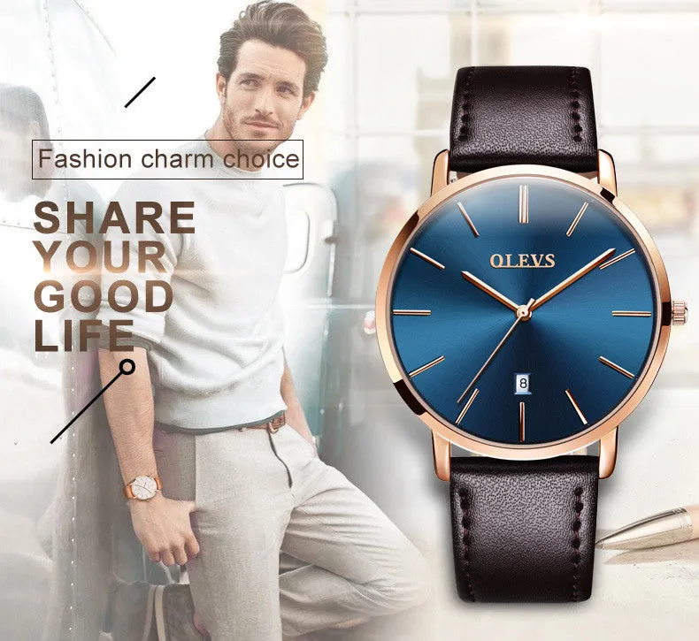 Ultra thin Men's & Womens Watches