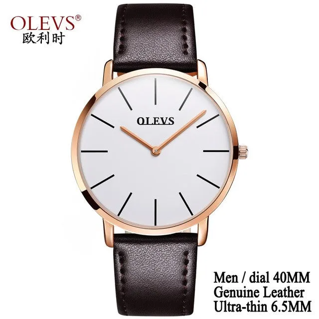 Ultra thin Men's & Womens Watches