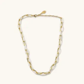 White Paula Choker