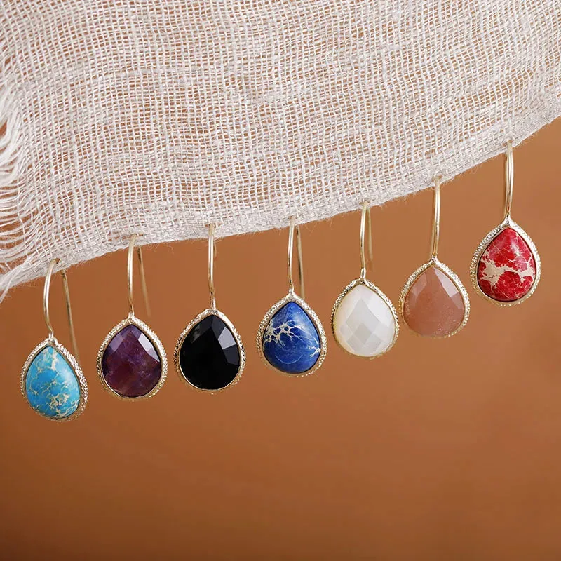 'Yuriyawi' Sunstone Earrings