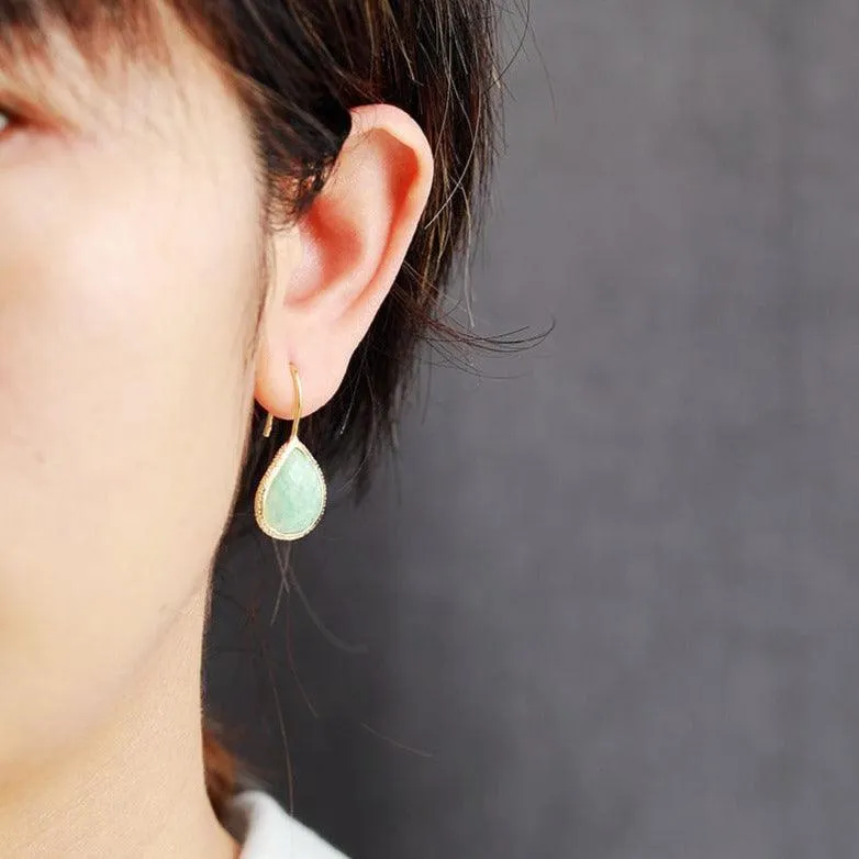 'Yuriyawi' Sunstone Earrings