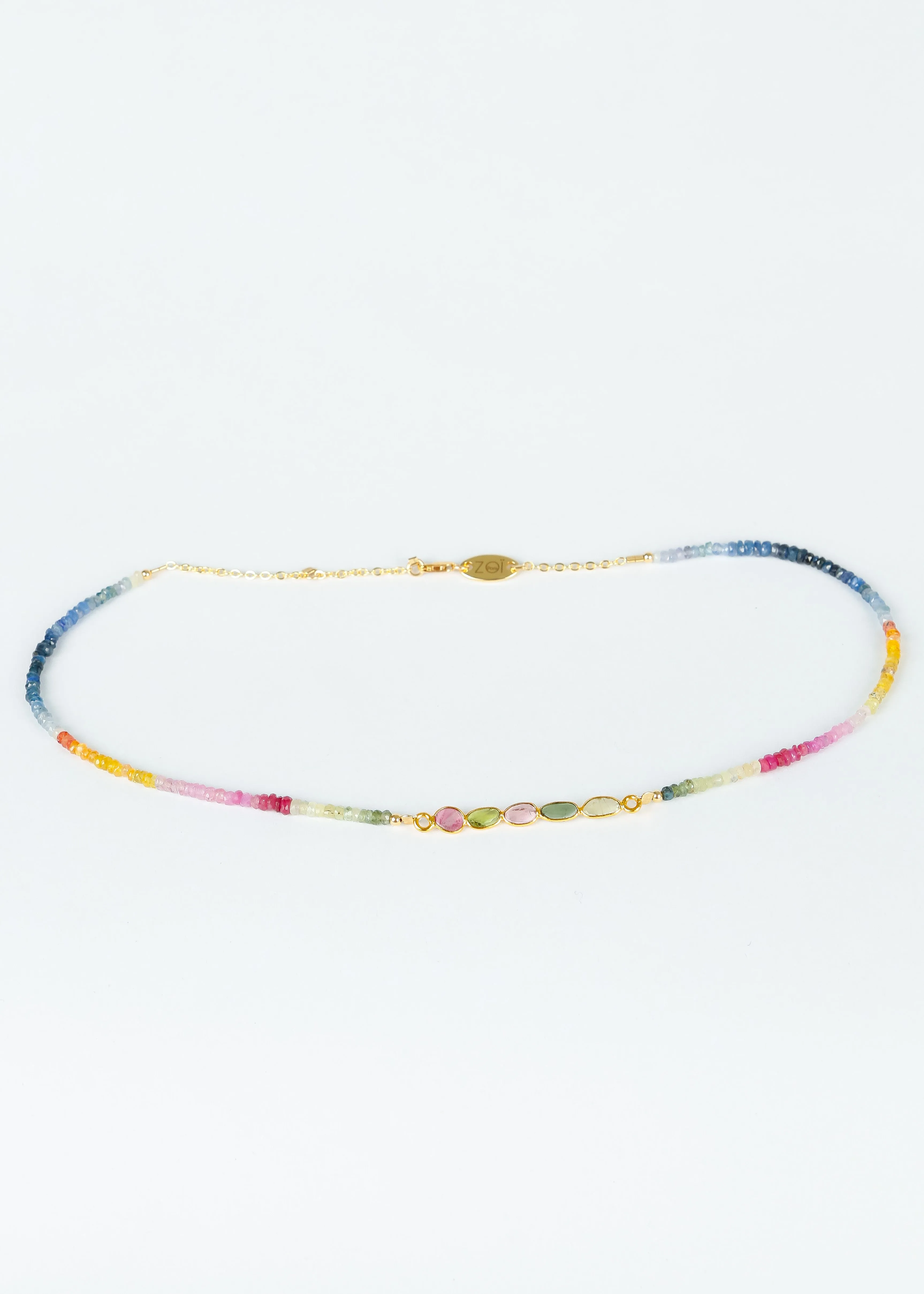 ZOI Apollinaire Necklace, Sapphire