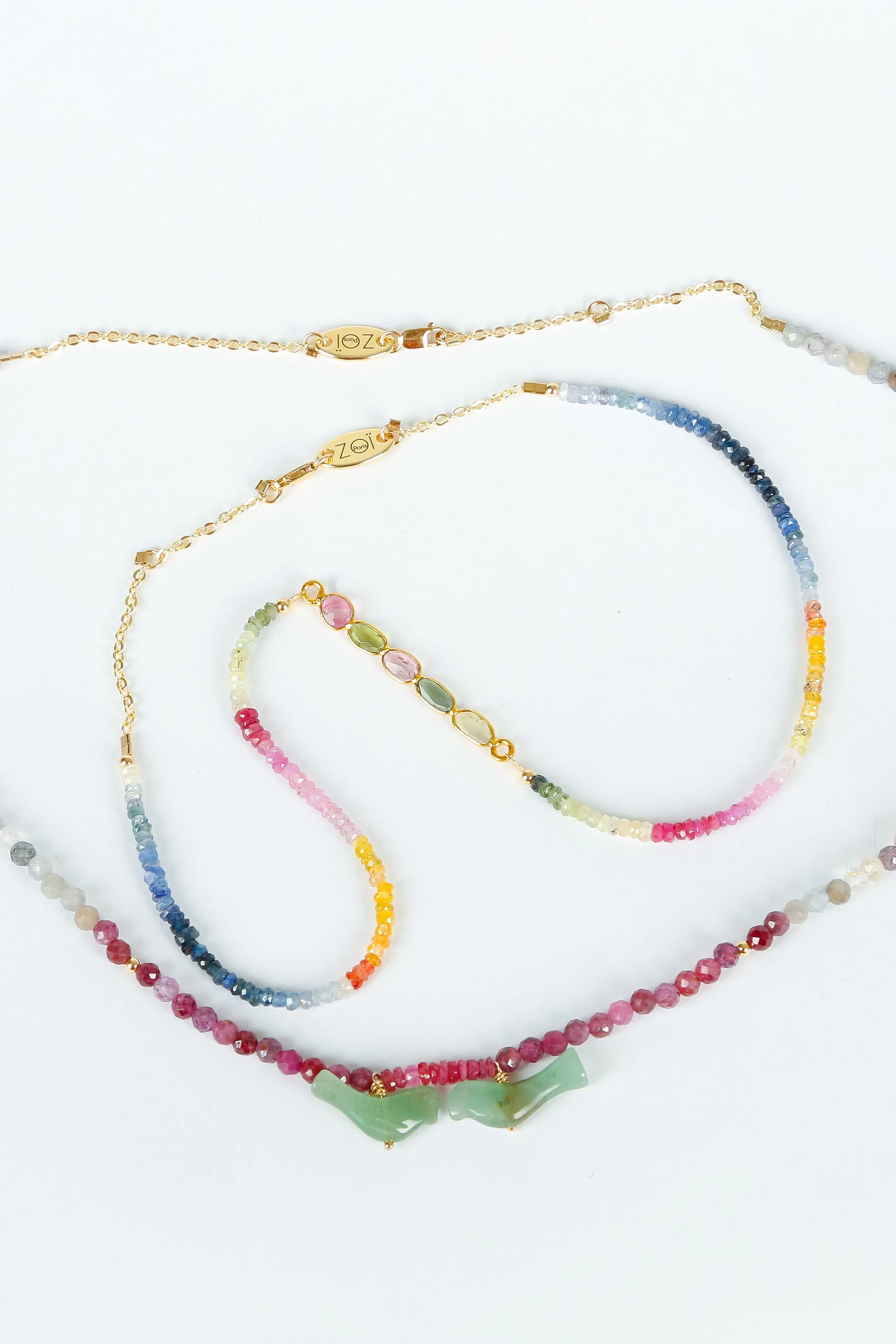ZOI Apollinaire Necklace, Sapphire
