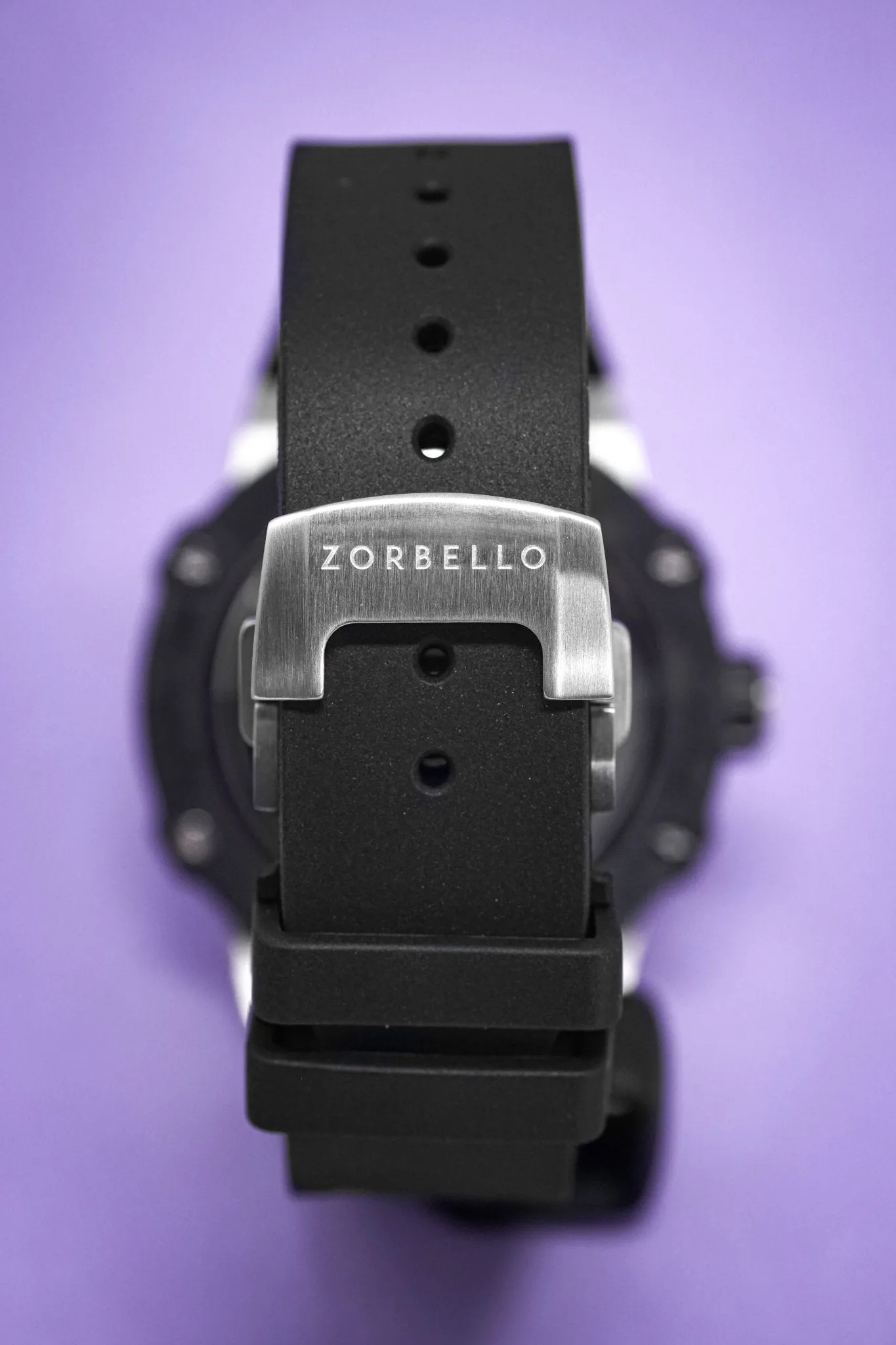Zorbello Watch T1 Tourbillon Steel Super-Luminova® ZBAB001 *Free Watch Winder*
